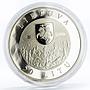 Lithuania 50 litu 200th Anniversary of Emilija Pliateryte proof silver coin 2006
