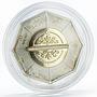 Congo 10 francs Decision Coin Make Your Fate proof silver coin 2007