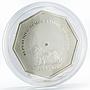 Congo 10 francs Decision Coin Make Your Fate proof silver coin 2007