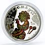 Cook Islands 5 dollars Russian Folk Crafts series Khokhloma silver coin 2011