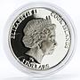 Cook Island 5 dollars Scientist Dmitri Mendeleev proof silver coin 2012