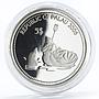 Palau 5 dollars Marine Life Protection series Reef Fish silver coin 2006