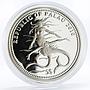 Palau 5 dollars Marine Life Protection series Hammerhead Shark silver coin 2010
