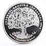 Armenia 5000 dram The 1st Pan-Armenian Congress series Oak Tree silver coin 1999