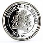 Malawi 20 kwacha Lunar Calendar series Year of the Wealth Tiger silver coin 2010