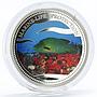 Palau 5 dollars Marine Life Protection series Napoleon Fish silver coin 2003