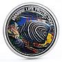 Palau 5 dollars Marine Life Protection series Lionfish silver coin 2005