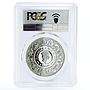 Niue 1 dollar A. Mucha Zodiac Series Gemini PR70 PCGS colored silver coin 2011