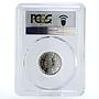 Philippines 25 sentimos Artist Juan Luna PR70 PCGS nickel coin 1979