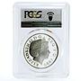 Great Britain 5 pounds In Memory of Princess Diana PR68 PCGS silver coin 1999