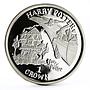 Isle of Man 1 crown Famous Characters series Harry Potter silver coin 2002