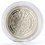 Oman 1/2 riyal 23rd National Day series Year of Heritage proof silver coin 1994