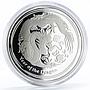 Australia 1 dollar Lunar Calendar series II Year of the Dragon silver coin 2012