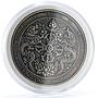 Bhutan 250 ngultrum 50 Years Calendar colored proof silver coin 2006