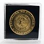 Philippines 1500 piso 5 Anniversary New Society Ferdinand Marcos gold coin 1977