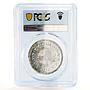 Egypt 1 pound 100 Years to Land Economic Reform MS67 PCGS silver coin 1979