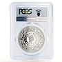 Niue 1 dollar A. Mucha Zodiac Signs series Aries PR70 PCGS silver coin 2011