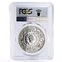 Niue 1 dollar A. Mucha Zodiac series Sagittarius PR70 PCGS silver coin 2011