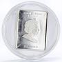 Cook Islands 5 dollars Masters of Art series Vasily Tropinin silver coin 2010
