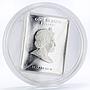 Cook Islands 5 dollars Masters of Art series Johannes Vermeer silver coin 2009