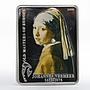 Cook Islands 5 dollars Masters of Art series Johannes Vermeer silver coin 2009