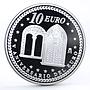 Spain 10 euro 5th Anniversary of the Euro proof silver coin 2007