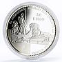 Spain 50 euro Jubilee of Don Quixote of La Mancha proof silver coin 2005