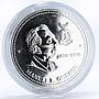 Philippines 50 pisos 100th Anniversary of Manuel Quezon BU silver coin 1978