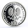 Poland 100 zlotych Protection of Nature series Beaver proba silver coin 1978