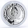 Afghanistan 500 afghanis Charles Linderbergh's Plane colored silver coin 1996