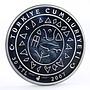 Turkey 30 lira Culture Heritage series Trojan Horse proof silver coin 2007