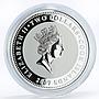 Cook Islands 2 dollars The International Women Day Flowers silver coin 2007