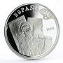 Spain 10 euro Painter Salvador Dali Portrait of Gala Art silver coin 2009