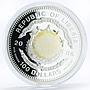 Liberia 100 dollars 80th Anniversary of Model Marilyn Monroe silver coin 2006