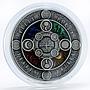 Niue 2 dollars Slavic Calendar Nature Sun Moon Elements Gods silver coin 2020