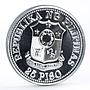 Philippines 25 piso World Food Day Fish Fruit Crops silver coin 1981