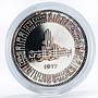 Pakistan 100 rupees Islamic Summit Conference Monument proof silver coin 1977