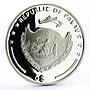 Palau 5 dollars 125 Years of Automobile Chevrolet Corvette silver coin 2011