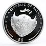 Palau 5 dollars 125 Years of Automobile Chevrolet Corvette silver coin 2011