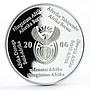 South Africa 2 rand Football World Cup in South Africa proof silver coin 2006