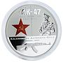 Cook Islands set of 2 coins 60 Years to Kalashnikov Rifle AK-47 silver coin 2007