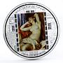 Cook Islands 20 dollars Renoir Art The Sleeping Bather colored silver coin 2012