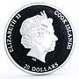 Cook Islands 20 dollars Renoir Art The Sleeping Bather colored silver coin 2012