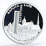 Sierra Leone 10 dollars Holy Churches The Chapel of Miracle silver coin 2010