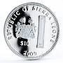 Sierra Leone 10 dollars Holy Churches The Basilica of Fatima silver coin 2009