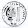 Sierra Leone 10 dollars Holy Churches The Basilica of St Peter silver coin 2010