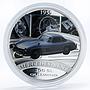 Tuvalu 1 dollar Classic Cars Mercedes-Benz 300SL Gullwing proof silver coin 2006