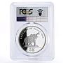 Palau 5 dollars German East Africa PR69 PCGS silver coin 1999