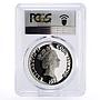Cook Islands 50 dollars Pinzon Brothers Travellers PR68 PCGS silver coin 1993