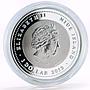 Niue 1 dollar 50 Years to Hockey Club Sibir Novosibirsk proof silver coin 2013